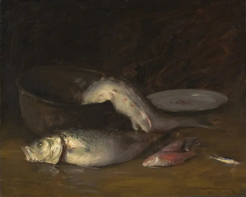 A photo of fish expressions, a fine kettle of fish. 