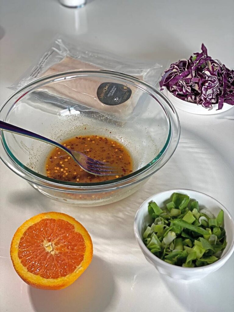 Sablefish recipe orange sauce