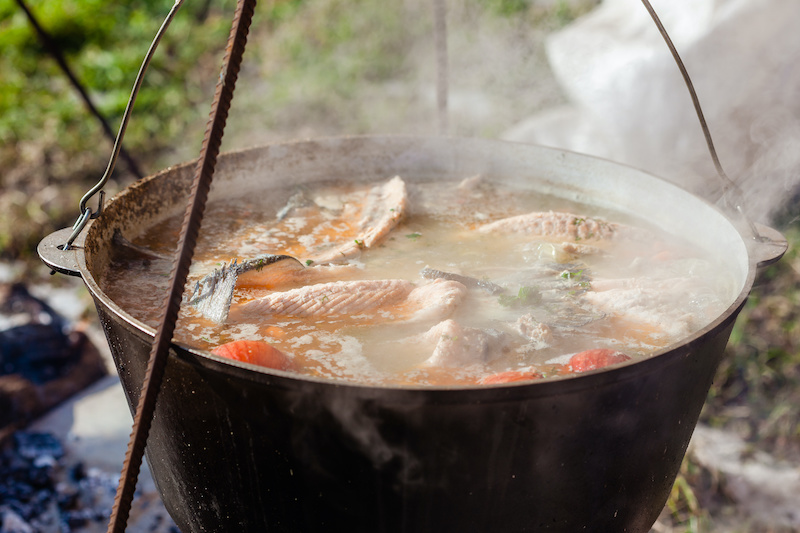 medieval food fish stew