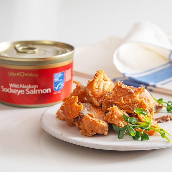 Seafood Gift Ideas: Canned Sockeye salmon