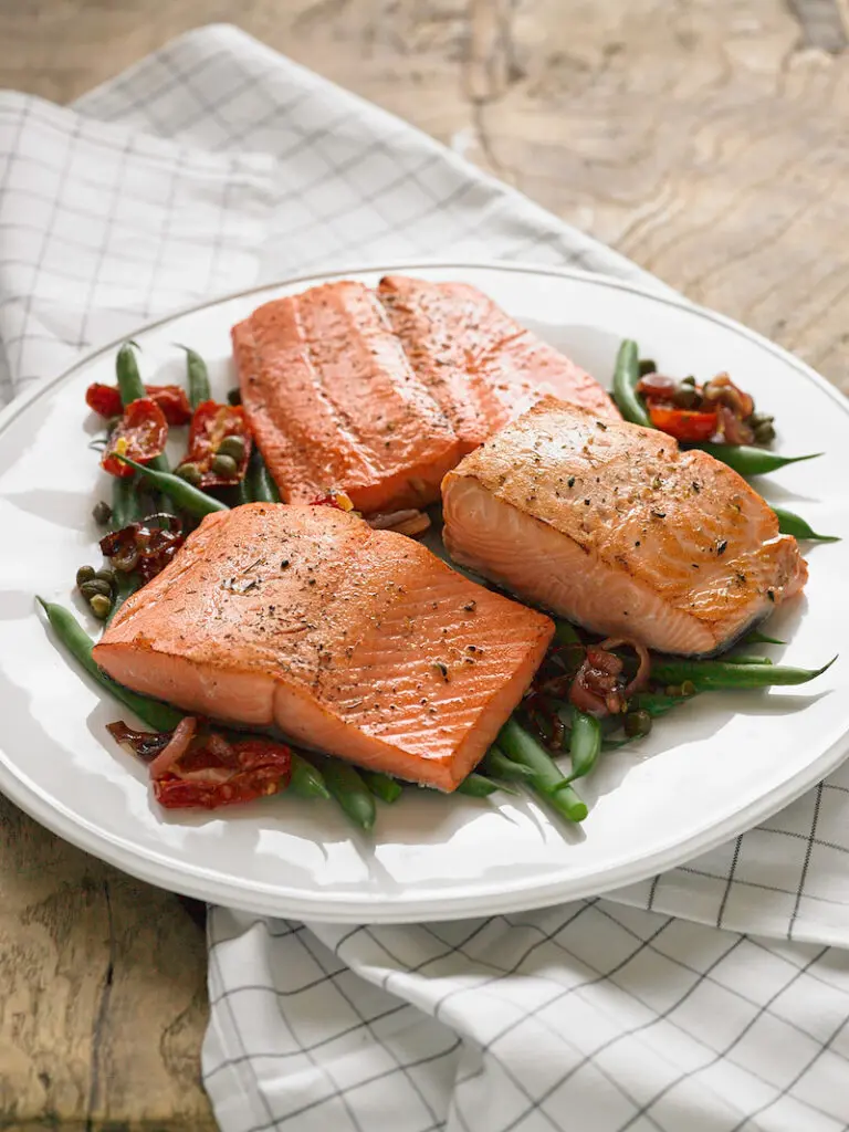 Silver salmon recipes showing king and silver sockeye