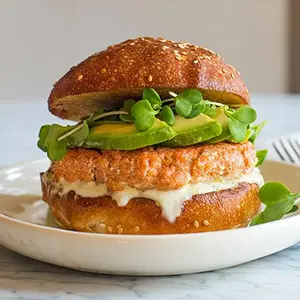 salmon recipes burger