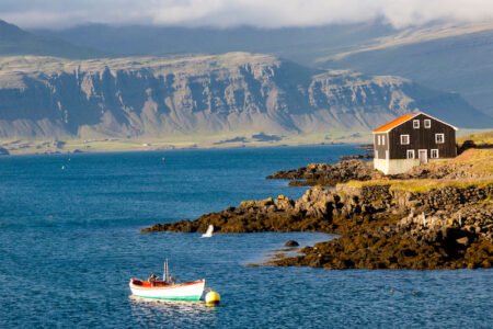 Icelandic seafood island.