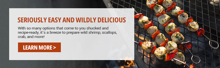 Shrimp Scallop Crab BBQ AD
