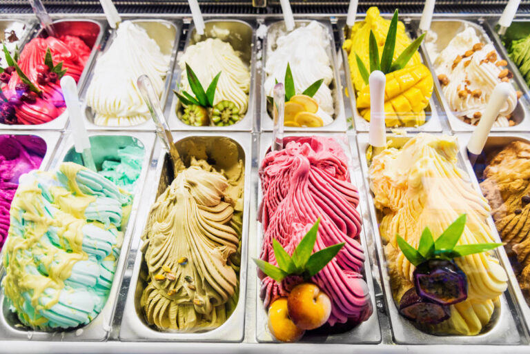 Gelato bucket list location.