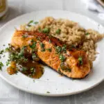 Grilled Salmon With Pineapple Relish