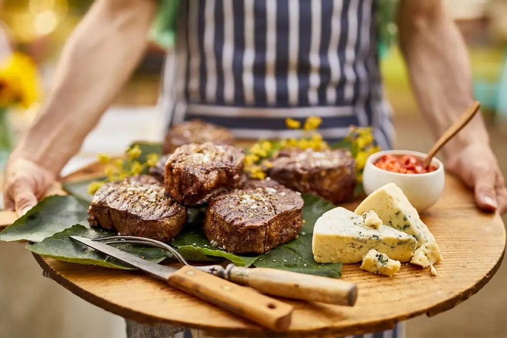 how to cook steak cooked steak paired with blue cheese