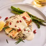 Broiled Halibut With Lime Tarragon Aioli